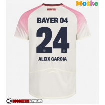 Moške Nogometnih dresov Bayer Leverkusen Aleix Garcia #24 Gostujoči 2025-26 Kratki rokavi